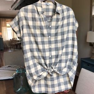 Madewell Flannel Buffalo Plaid Central Shirt